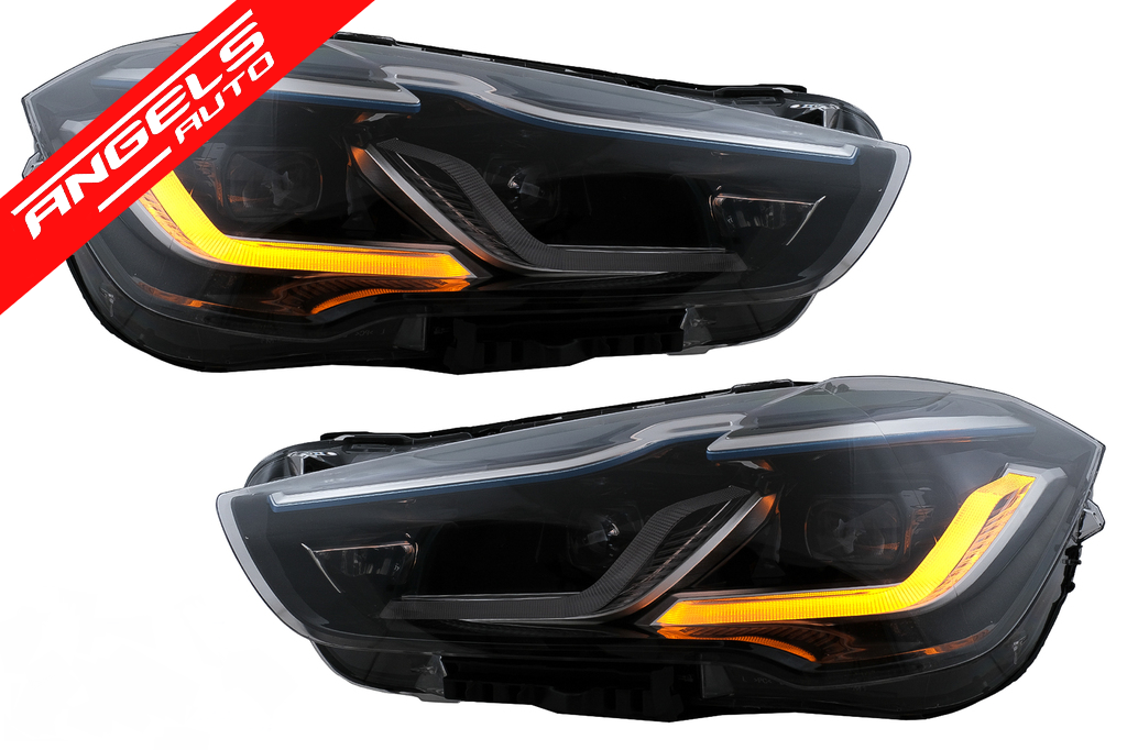 Faruri Full LED compatibile cu BMW X1 SUV F48 (2015-2020) Conversie de la Halogen la LED - imagine 6