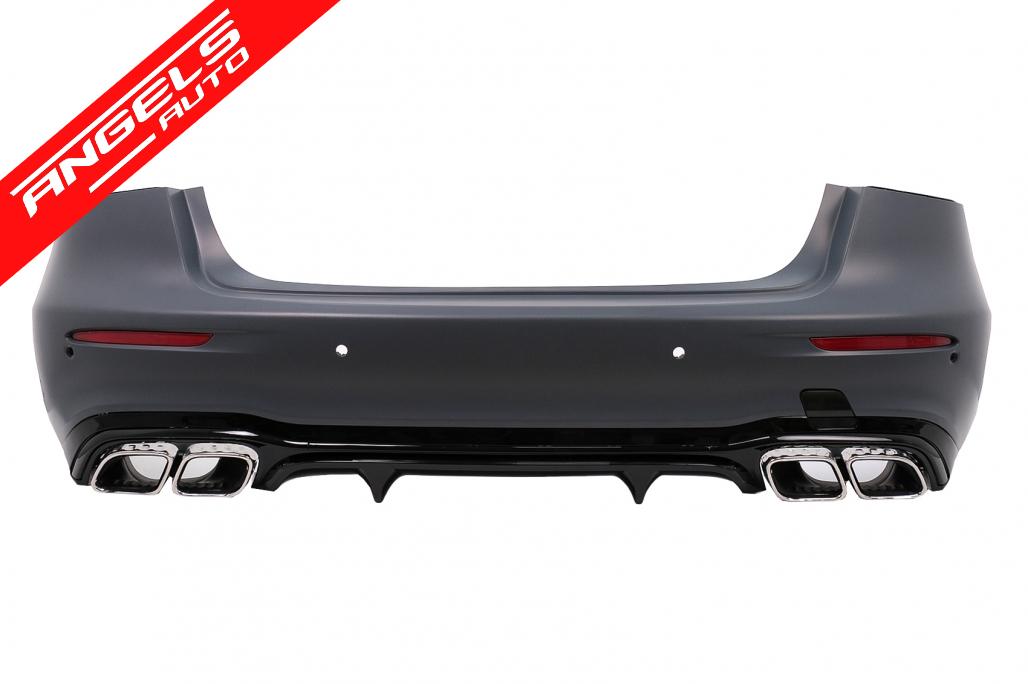 Kit Exterior compatibil cu Mercedes E-Class W212 (2009-2012) Conversie la W213 E63 Design - imagine 3