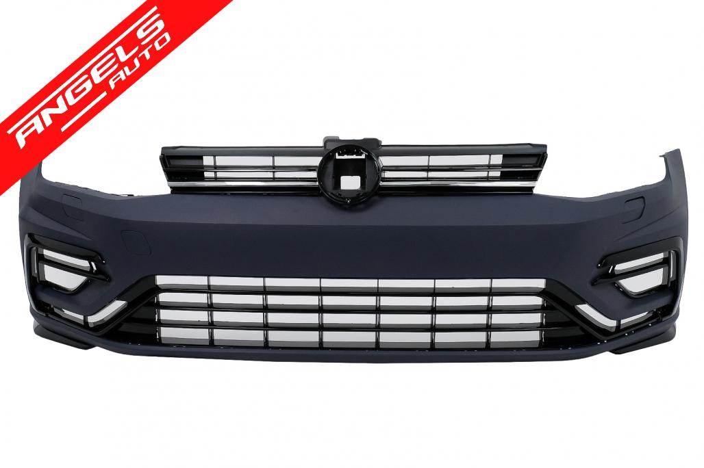 Kit Exterior compatibil cu VW compatibil cu Golf 7 VII (2013-2017) 7.5 GTI Look - imagine 2