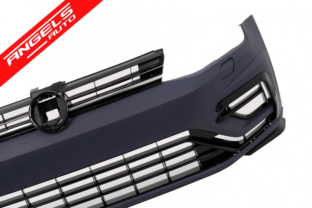 Kit Exterior compatibil cu VW compatibil cu Golf 7 VII (2013-2017) 7.5 GTI Look - imagine 3