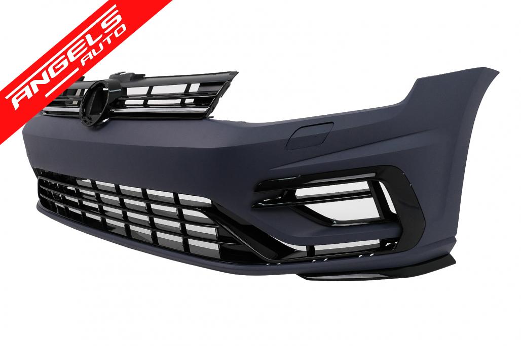 Kit Exterior compatibil cu VW compatibil cu Golf 7 VII (2013-2017) 7.5 GTI Look - imagine 4