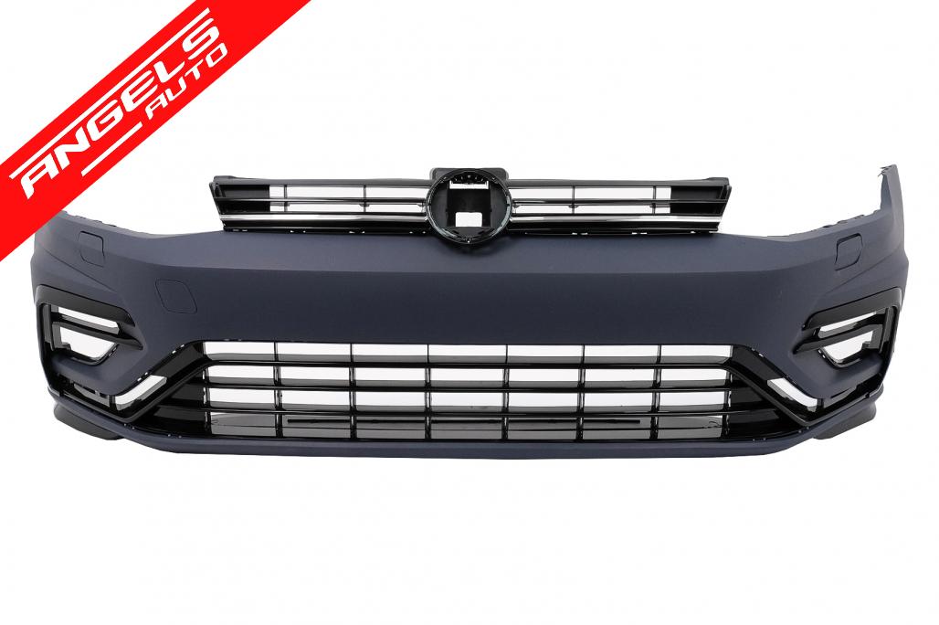 Kit Exterior Complet compatibil cu Golf 7.5 Facelift Hatchback (2017-2020) R Design - imagine 2