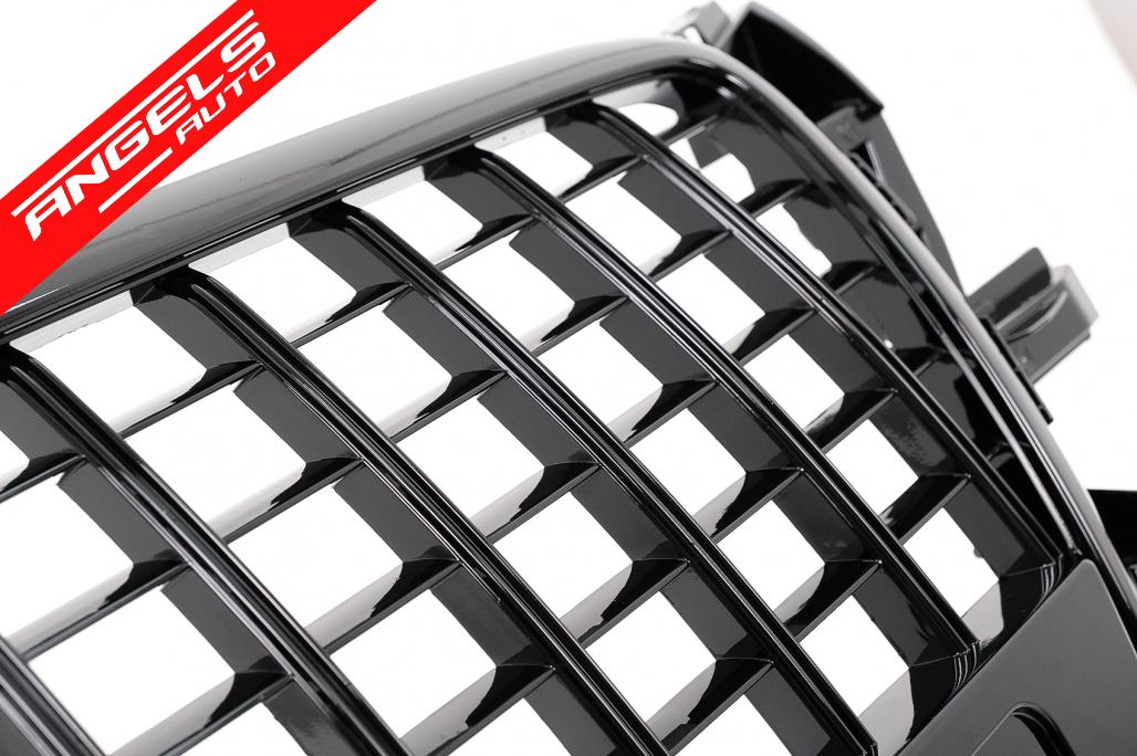 Grila Bara Fata compatibila cu Audi Q5 8R (2008-2011) Negru Lucios - imagine 5