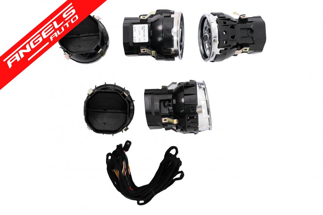 Grile de aerisire Consola 64 culori compatibile cu Mercedes C-Class W205 X253 W253 (14-18) - imagine 2