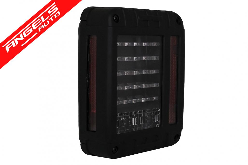 Stopuri Full LED compatibile cu Jeep Wrangler / Rubicon JK (2007-2017) - imagine 7