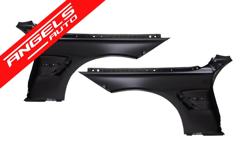 Capota cu Aripi Laterale Negru Crom compatibila cu BMW Seria 3 F30 F31 (2011-2019) M3 GTS Look - imagine 7