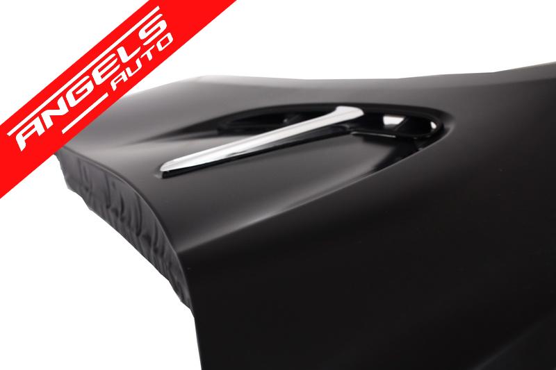 Capota cu Aripi Laterale Negru Crom compatibila cu BMW Seria 3 F30 F31 (2011-2019) M3 GTS Look - imagine 8