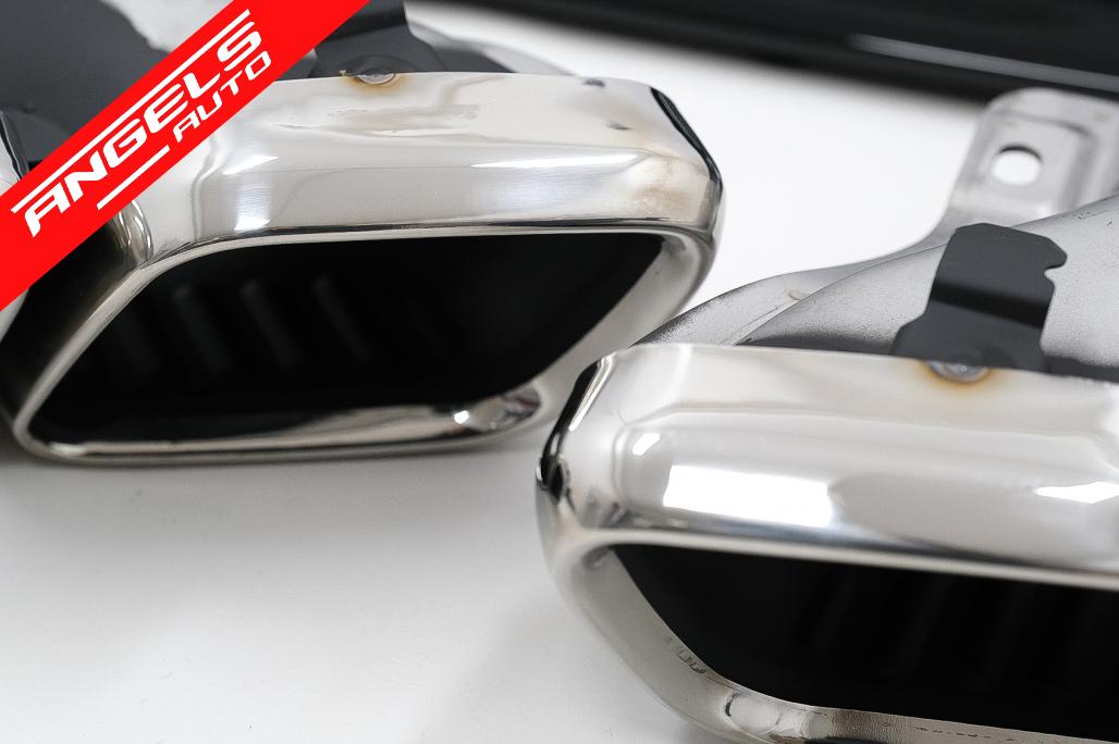 Difuzor compatibil cu Mercedes C-Class W205 S205 (14-20) C63S Look cu Tobe Bara AMG Sport Line - imagine 8