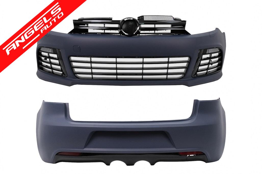 Pachet Kit Exterior compatibil cu VW Golf 6 Hatchback (2008-2013) R20 Look