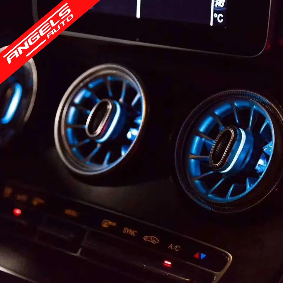 Grile de aerisire Consola 64 culori compatibile cu Mercedes C-Class W205 X253 W253 (14-18) - imagine 4