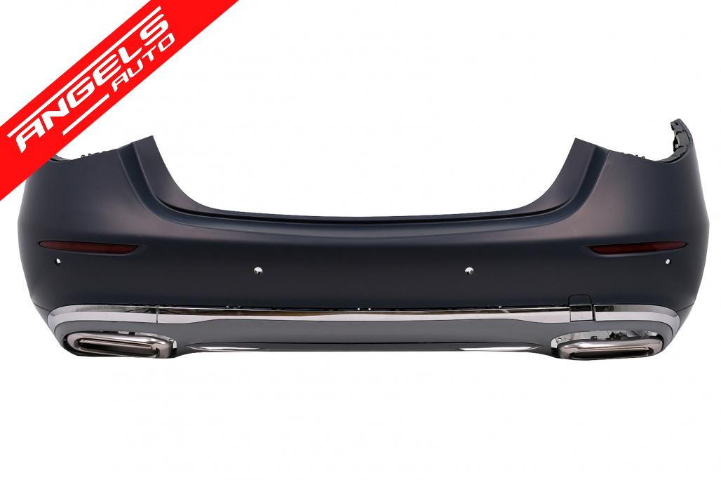 Kit Exterior compatibil cu Mercedes S-Class W221 (2005-2013) Conversie la W223 450 Design - imagine 3