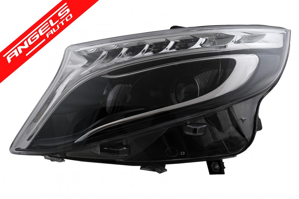 Faruri LED compatibile cu Mercedes V-Class W447 Vito (2014-2017) Negru - imagine 2