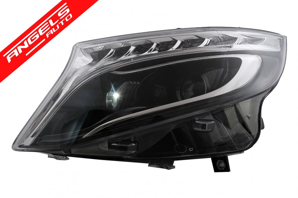 Faruri LED compatibile cu Mercedes V-Class W447 Vito (2014-2017) Negru - imagine 6