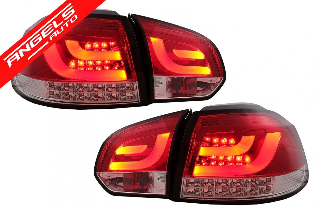 Stopuri LED compatibile cu VW compatibile cu Golf 6 VI Hatchback (2008-2013) Rosu Clar