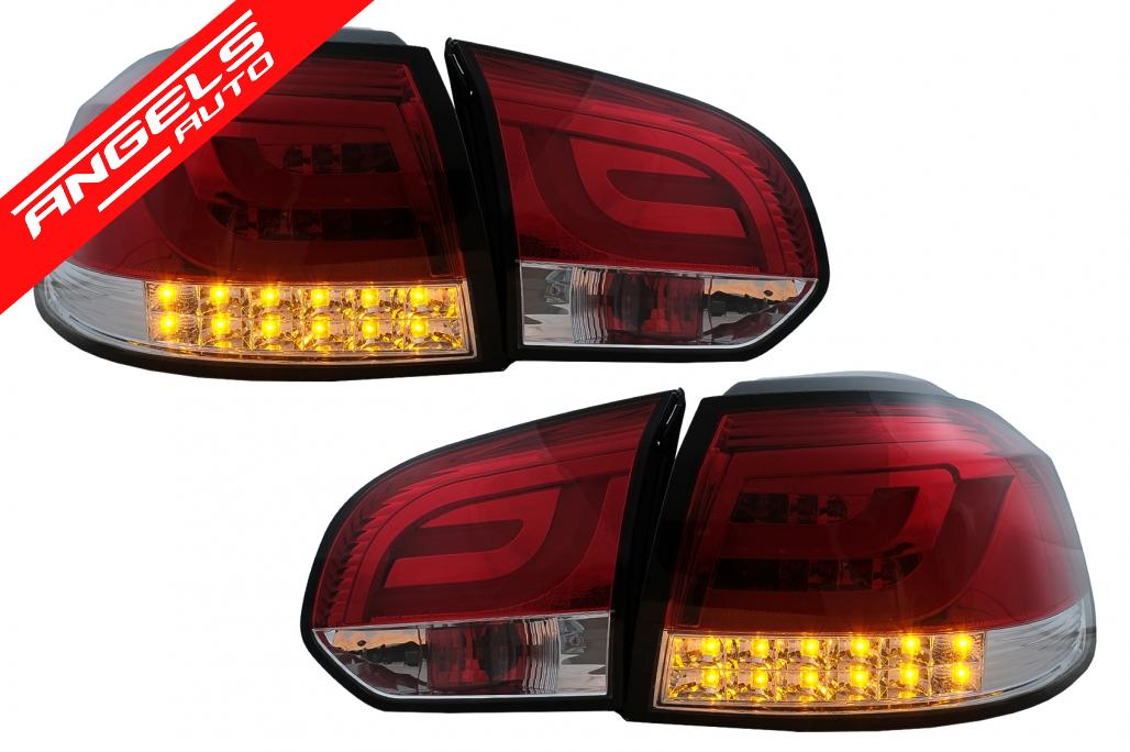 Stopuri LED compatibile cu VW compatibile cu Golf 6 VI Hatchback (2008-2013) Rosu Clar - imagine 7