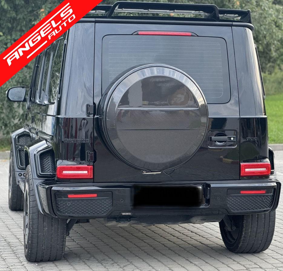 Capac Roata de Rezerva compatibil cu Mercedes G-Class Facelift W463 W464 (2018-2022) Carbon - imagine 7