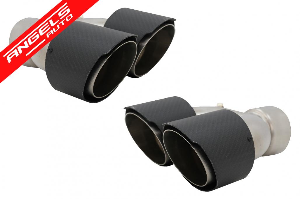 Tobe Evacuare + Capace Oglinzi compatibile cu Land Rover L405 L494 (13-17) L462 (2017+) Carbon - imagine 5