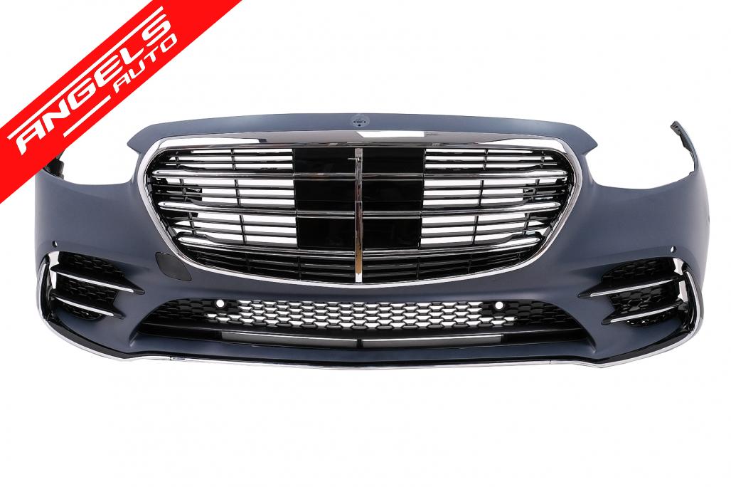 Kit Exterior Complet compatibil cu Mercedes S-Class W221 (2005-2013) Conversie la W223 S450 Look - imagine 2
