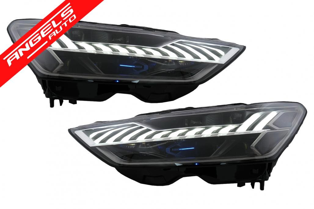 Pachet Exterior compatibil cu Audi A7 4G Facelift (2015-2017) Wide RS Design Conversie la 2020 - imagine 7