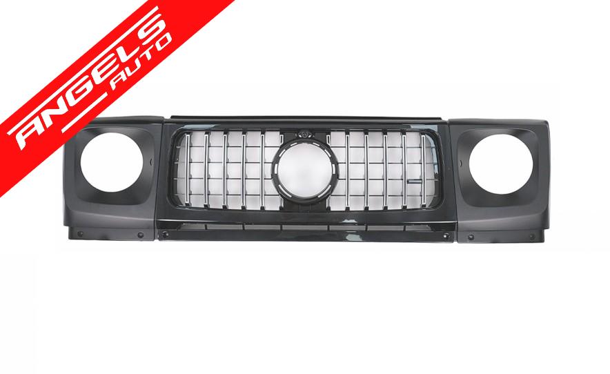 Bara Fata Completa compatibila cu Mercedes W463 G-Class (2008-2018) Conversie 2018+ G63 Design - imagine 2