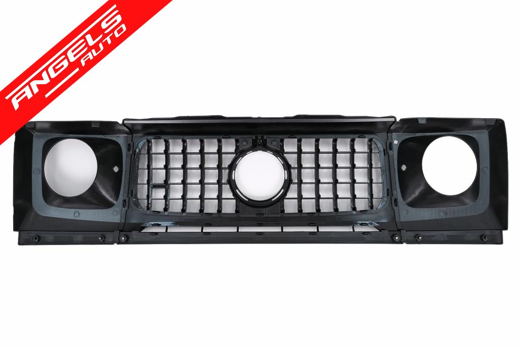 Bara Fata Completa compatibila cu Mercedes W463 G-Class (2008-2018) Conversie 2018+ G63 Design - imagine 3