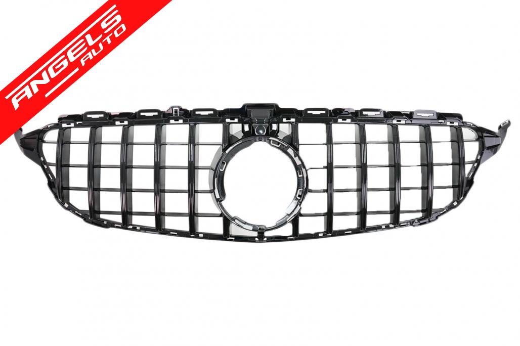 Grila Centrala compatibila cu Mercedes W205 S205 A205 C205 Facelift (03.2018-2020) Negru