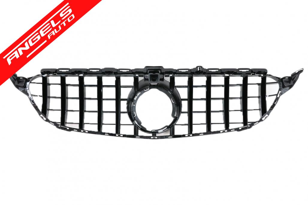 Grila Centrala compatibila cu Mercedes W205 S205 A205 C205 Facelift (03.2018-2020) Negru - imagine 5