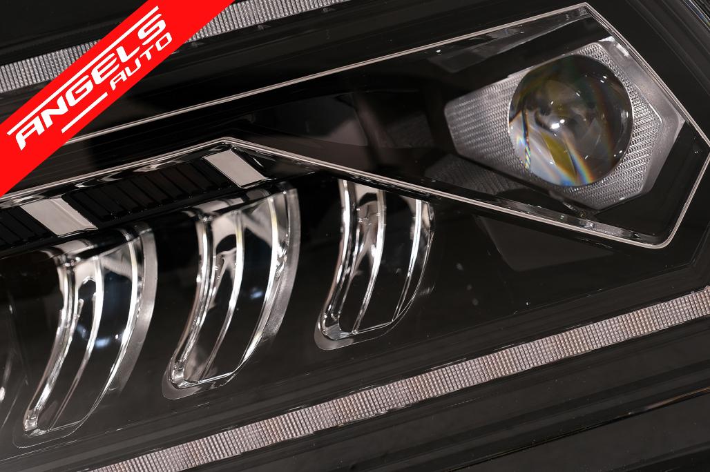 Faruri Full LED compatibile cu Ford Mustang V Pre-Facelift (2005-2009) Negru cu Semnal Dinamic - imagine 7