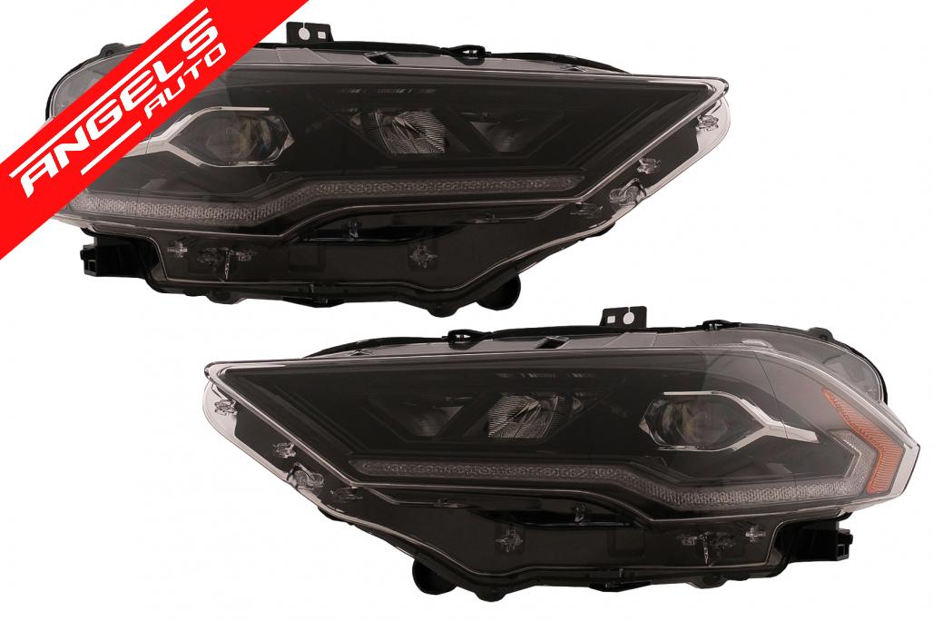 Faruri LED compatibile cu Ford Mustang VI Facelift (2018-2023) Negru Semnal Dinamic - imagine 7