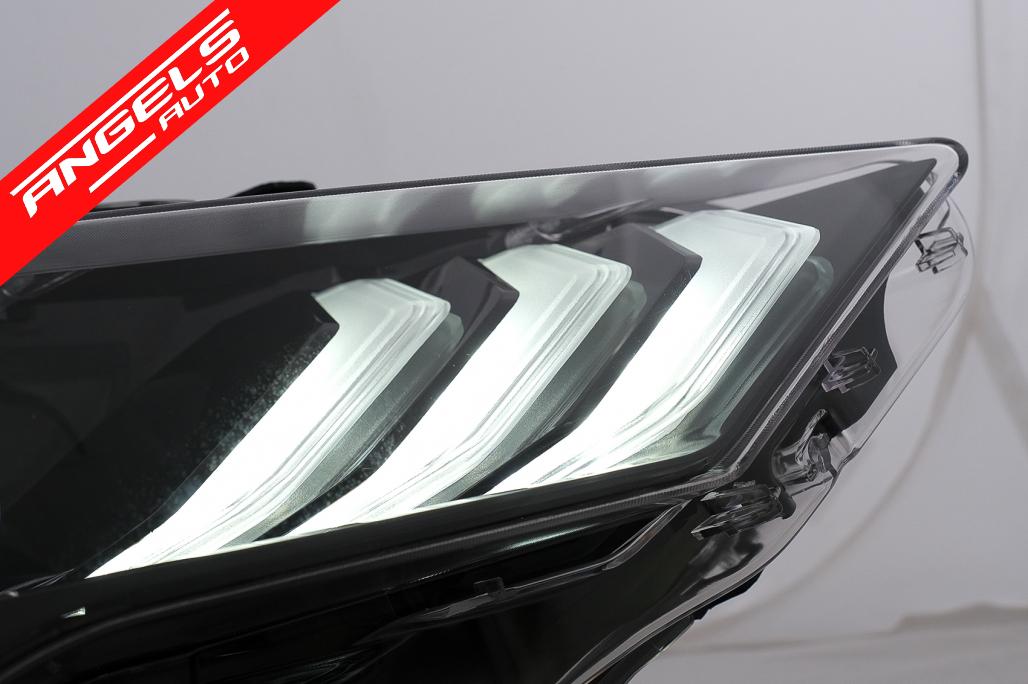 Faruri LED compatibile cu Ford Mustang Facelift (2018-2023) Negru Semnal Dinamic RGB DRL - imagine 3