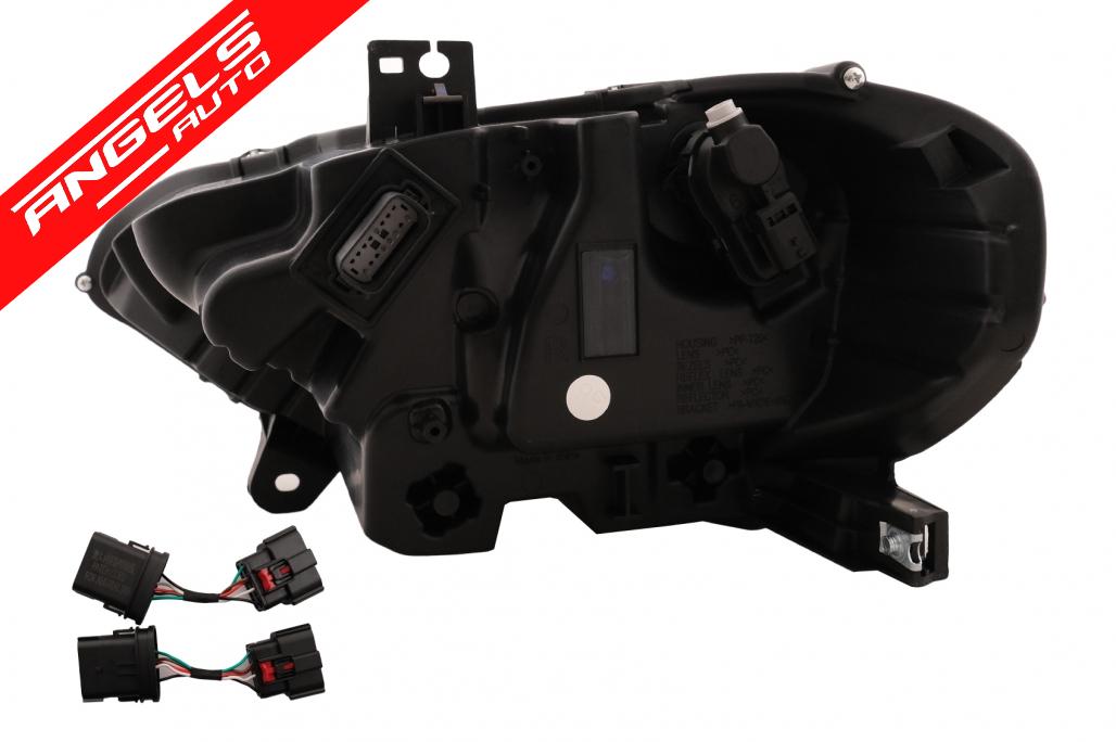 Faruri LED compatibile cu Ford Mustang Facelift (2018-2023) Negru Semnal Dinamic RGB DRL - imagine 8