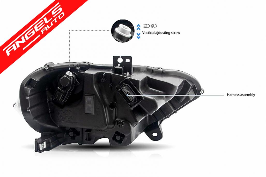 Faruri LED compatibile cu Ford Mustang Facelift (2018-2023) Negru Semnal Dinamic RGB DRL - imagine 10