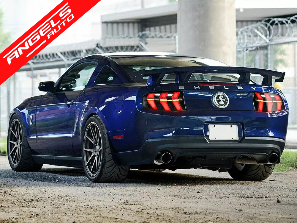 Stopuri Full LED compatibile cu Ford Mustang V Pre-Facelift (2010-2012) Semnal Dinamic Secvential - imagine 9