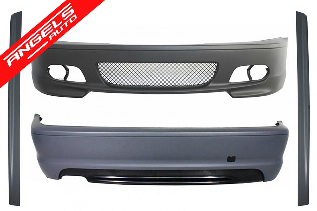 Pachet Exterior compatibil cu BMW E46 Coupe Cabrio (1998-2005) M-Technik II Design