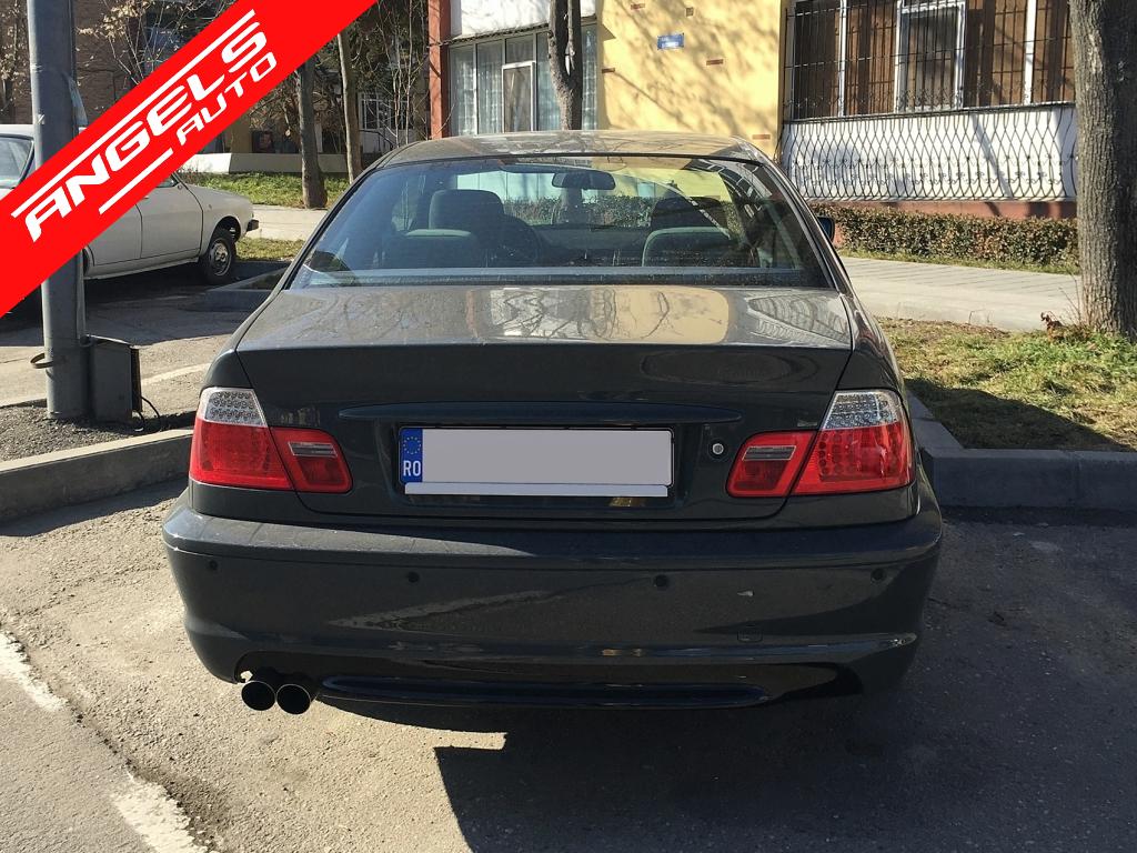 Pachet Exterior compatibil cu BMW E46 Coupe Cabrio (1998-2005) M-Technik II Design - imagine 9