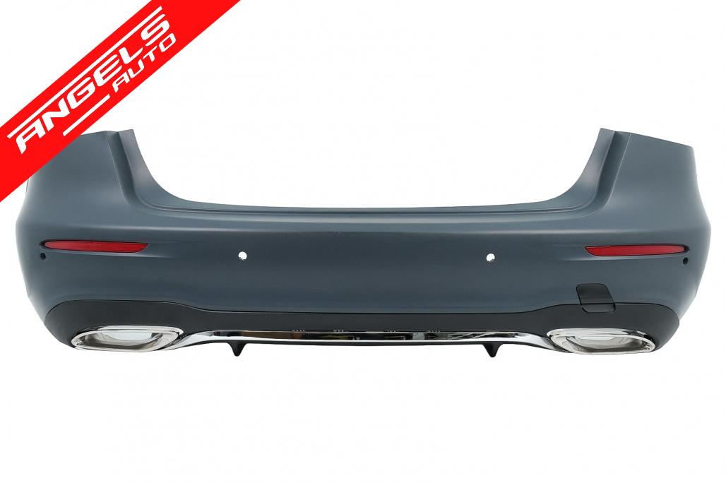 Kit Exterior compatibil cu Mercedes E-Class W212 (2009-2012) Conversie la W213 E63 Design - imagine 7
