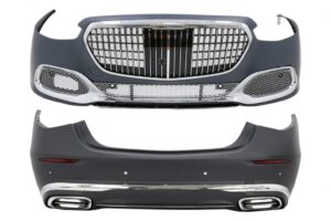 Pachet Exterior compatibil cu Mercedes S-Class W223 Limousine (2020-up) M-Design