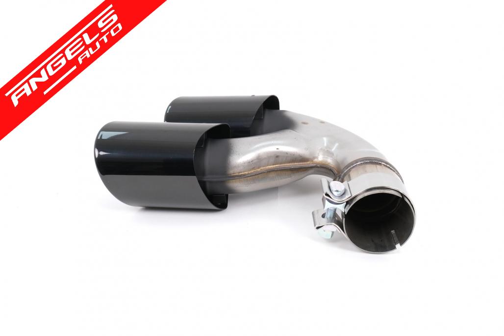 Tobe Evacuare Duble compatibile cu BMW X5 G05 X6 G06 X7 G07 40i M-Package (2018-up) Negre - imagine 7