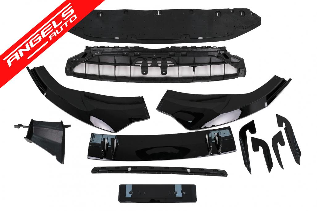Bara Fata compatibila cu Audi A4 B9 8W Facelift (2020-Up) RS4 Design - imagine 8