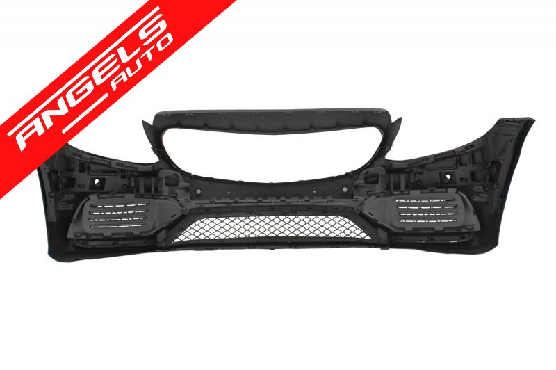 Bara Fata cu Grila Centrala GT-R compatibila cu Mercedes C-Class W205 S205 C205 A205 (14-18)C63 - imagine 5