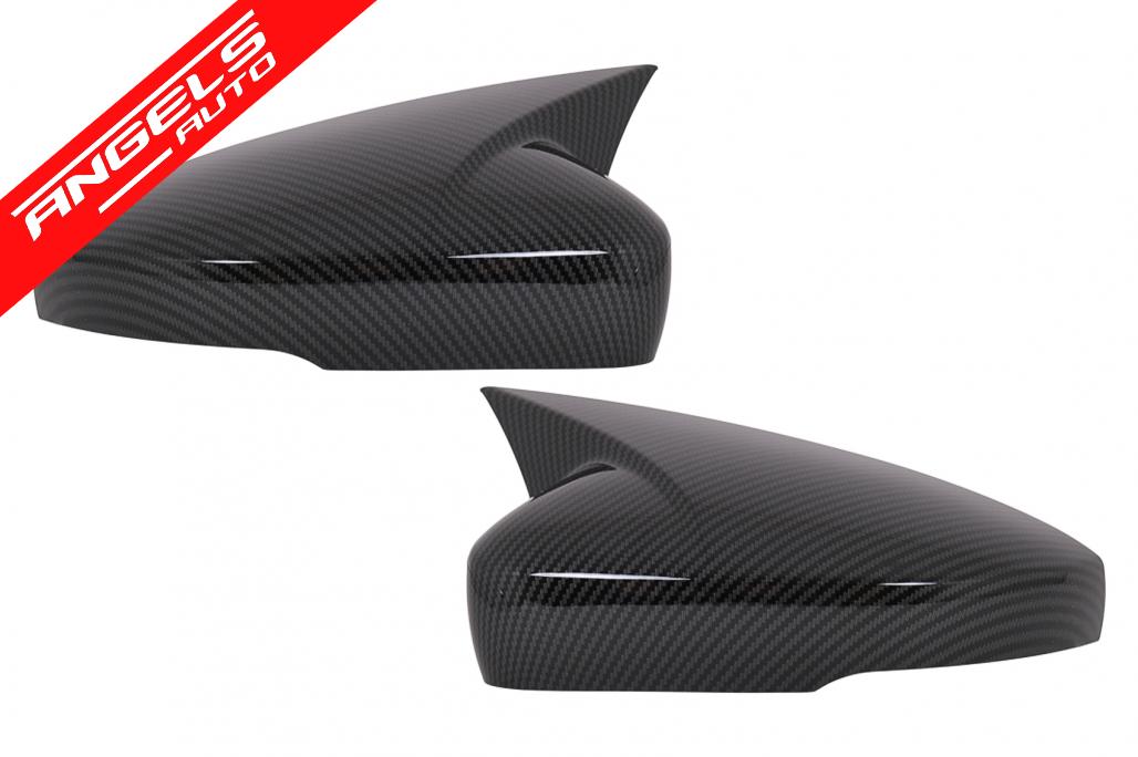Capace Oglinzi compatibile cu VW Polo 6R 6C MK5 (09-17) Up! Hatchback (09.16-19) Carbon Look