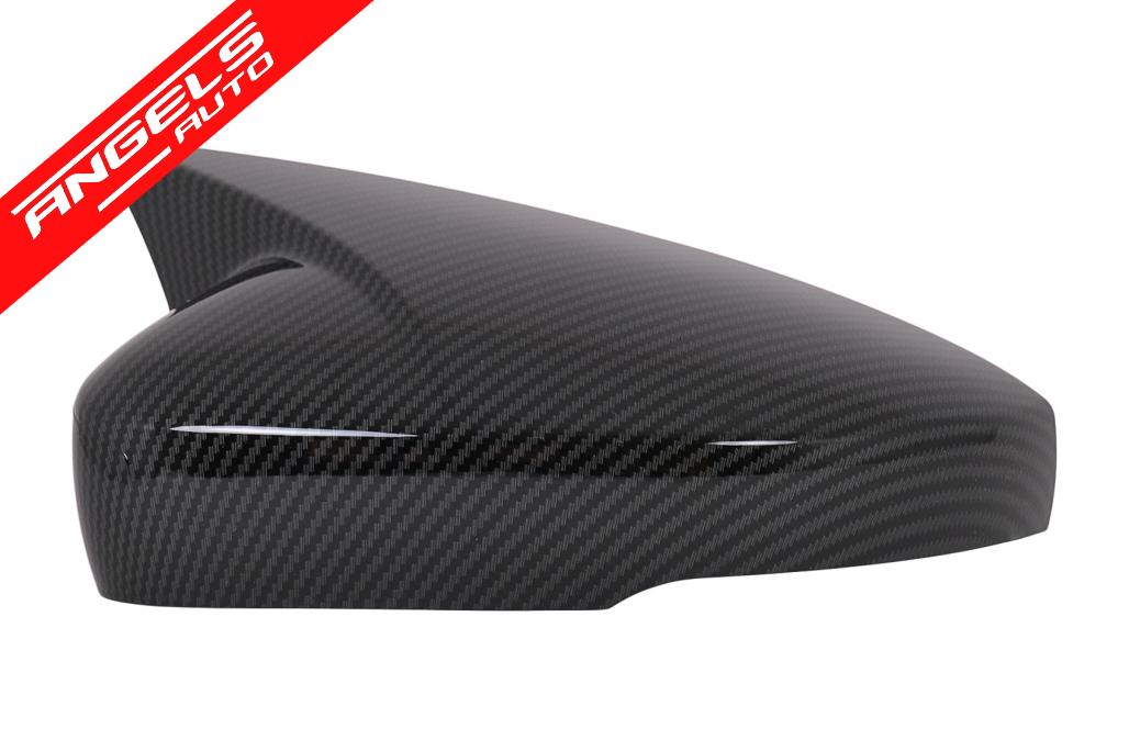 Capace Oglinzi compatibile cu VW Polo 6R 6C MK5 (09-17) Up! Hatchback (09.16-19) Carbon Look - imagine 2