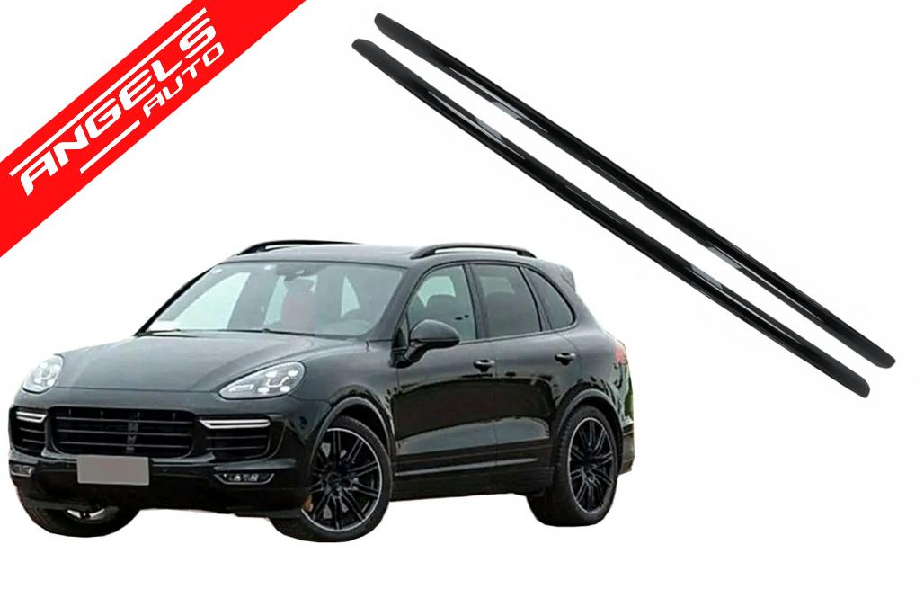 Bare Verticale compatibile cu Porsche Cayenne (2011-2017) Negru Lucios - imagine 6
