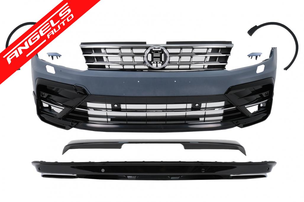 Pachet Exterior compatibil cu VW Tiguan II Mk2 AD BW (2016-2019) R-Line Look