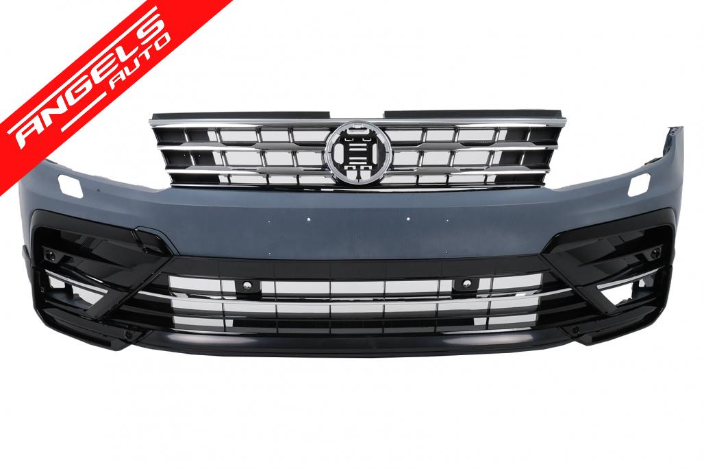 Pachet Exterior compatibil cu VW Tiguan II Mk2 AD BW (2016-2019) R-Line Look - imagine 2