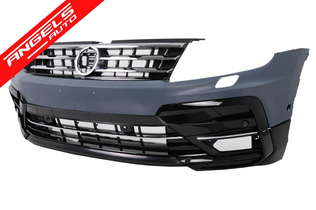 Pachet Exterior compatibil cu VW Tiguan II Mk2 AD BW (2016-2019) R-Line Look - imagine 3
