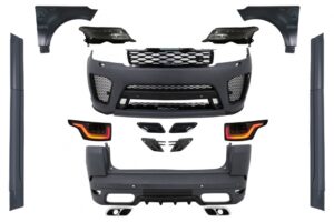 Pachet Exterior compatibil cu Range Rover Sport L494 (2013-2017) Conversie la 2019 SVR Look