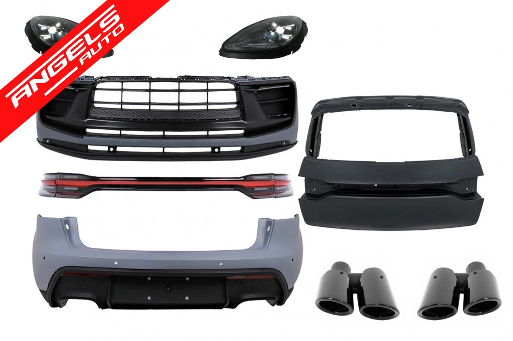 Pachet Exterior compatibil cu Porsche Macan 95B (2014-2023) Conversie la GTS Look