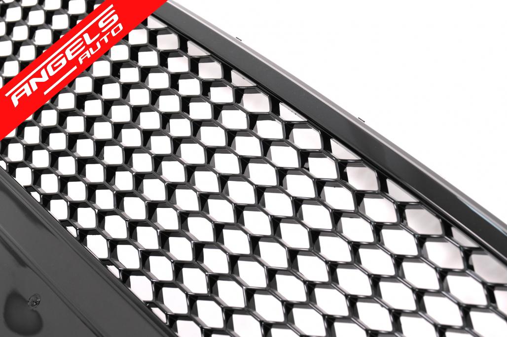 Grila Centrala compatibila cu Audi A6 C7 4G (2011-2014) Negru Lucios - imagine 3