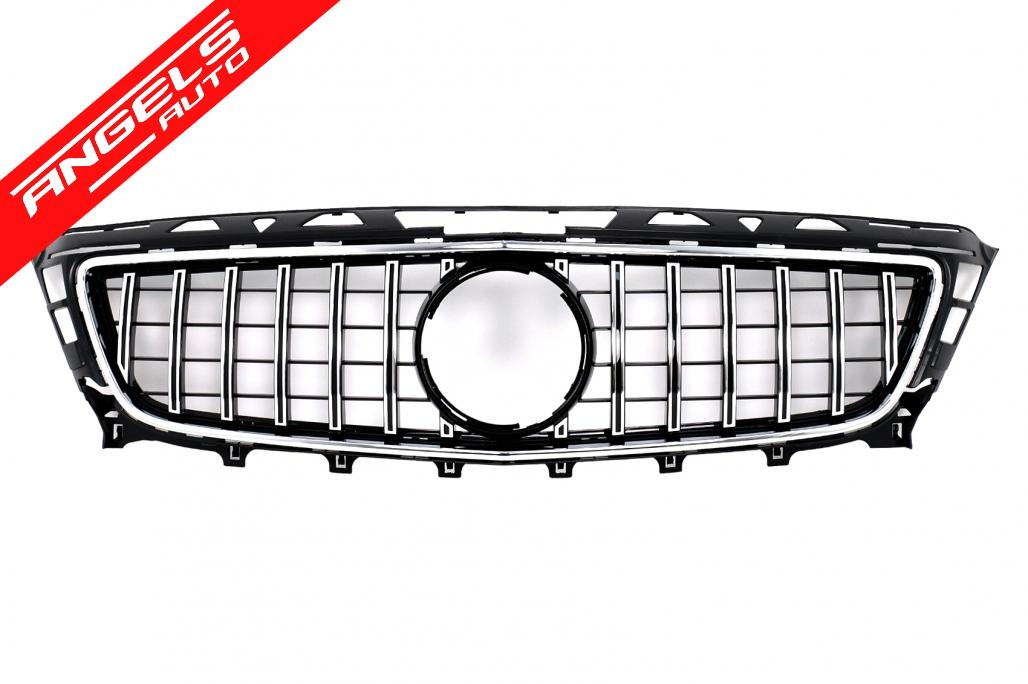 Grila Centrala compatibila cu Mercedes CLS W218 C118 (11-14) X218 (12-14)GT-R Panamericana Look - imagine 5